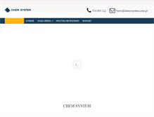 Tablet Screenshot of chem-system.com.pl
